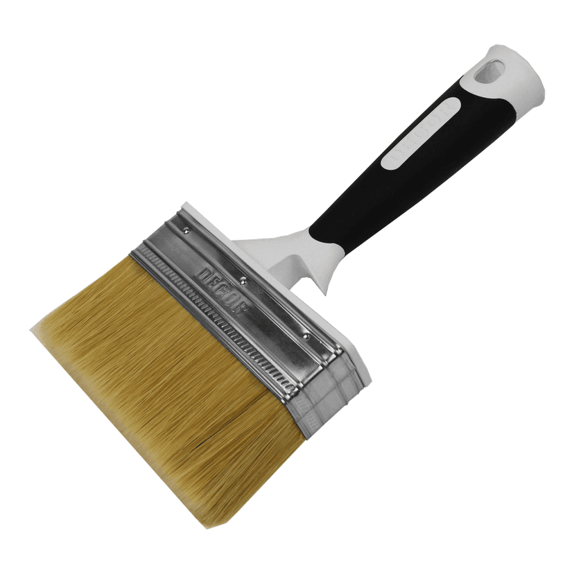 Кисть DECOR универсальная 120х35 мм, светлый ворс, 2К ручка 1