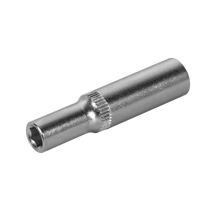 Головка торцевая глубокая КОБАЛЬТ 1/4" 5.5 мм, Cr-V 5