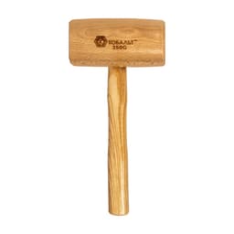 Киянка КОБАЛЬТ 350 г круглый боёк деревянная рукоятка 2