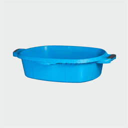 Таз DECOR хозяйственный 21л 2К голубой 4