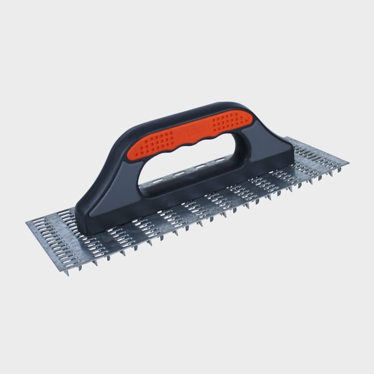 Терка DECOR для рыхления наружного слоя утеплителя 450х125мм, 1,2мм 4
