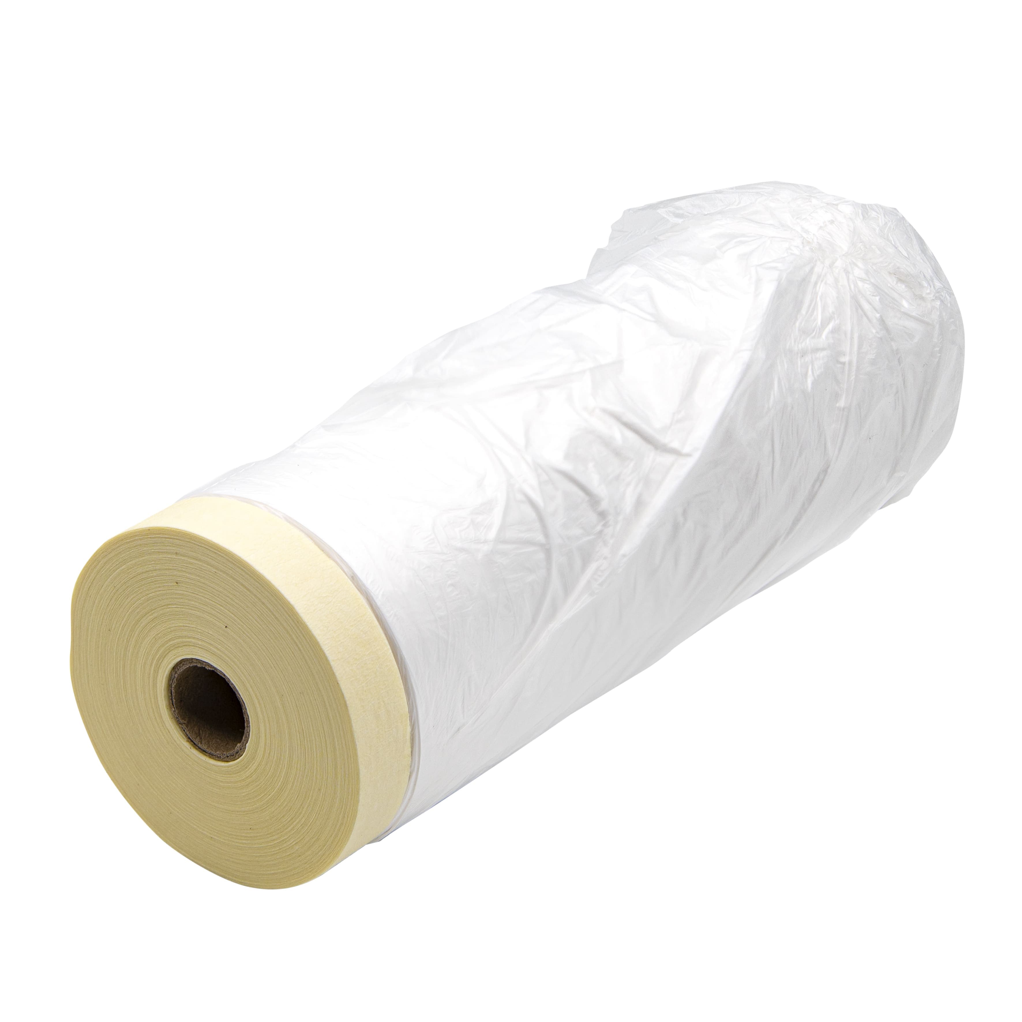 Пленка защитная РемоКолор с малярной лентой HDPE, 3,5×25 м, 8 мкм