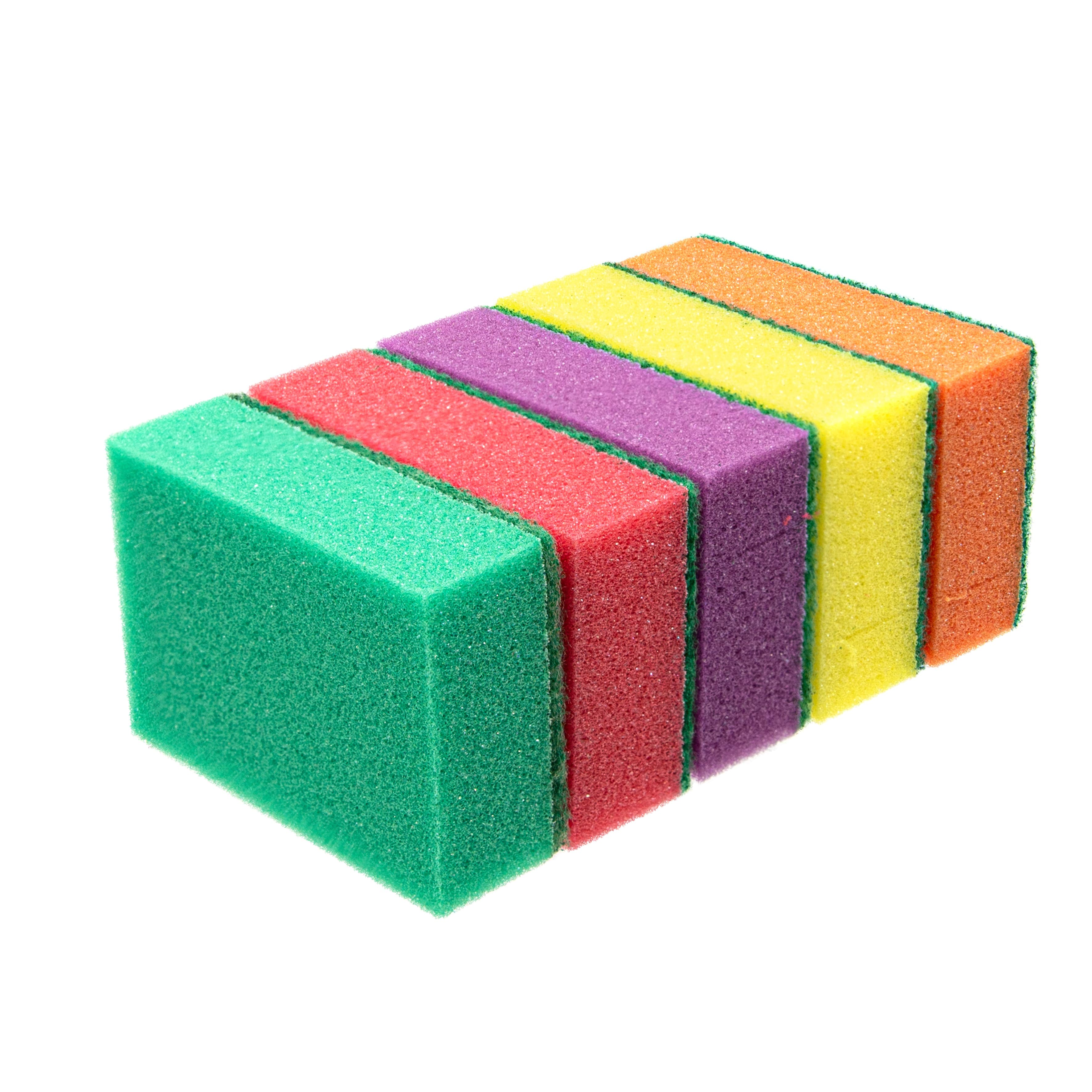 Губки для мытья посуды Very 100×60×30 мм, 5 шт