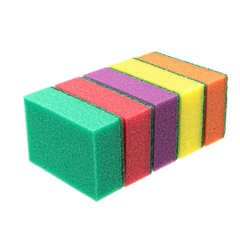 Губки для мытья посуды Very 100×60×30 мм, 5 шт 1