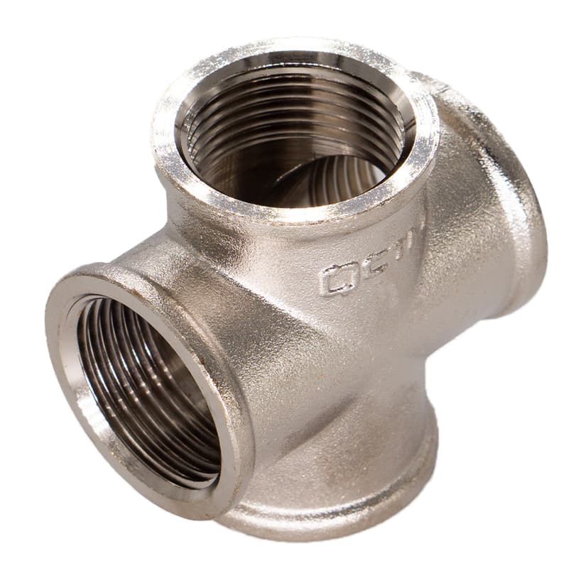 Крестовина латунная СТМ 1/2" с внутренней резьбой 1