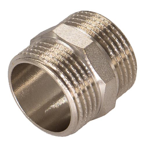 Ниппель латунный СТМ 1/2" с наружной резьбой