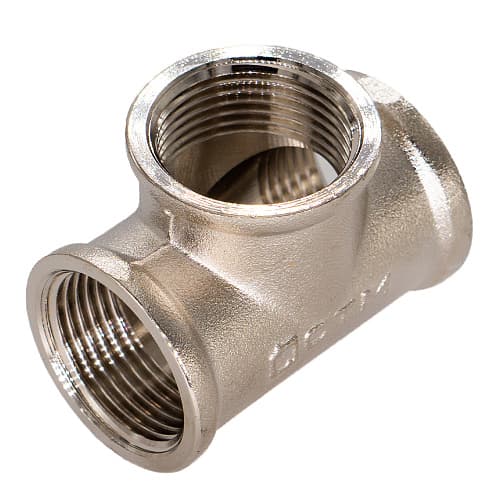 Тройник латунный СТМ 3/4" с внутренней резьбой