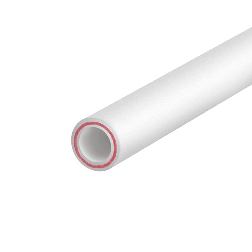 Труба полипропиленовая РемоКолор, армированная стекловолокном, SDR 6 PN25, 20×3,4 мм 4 м