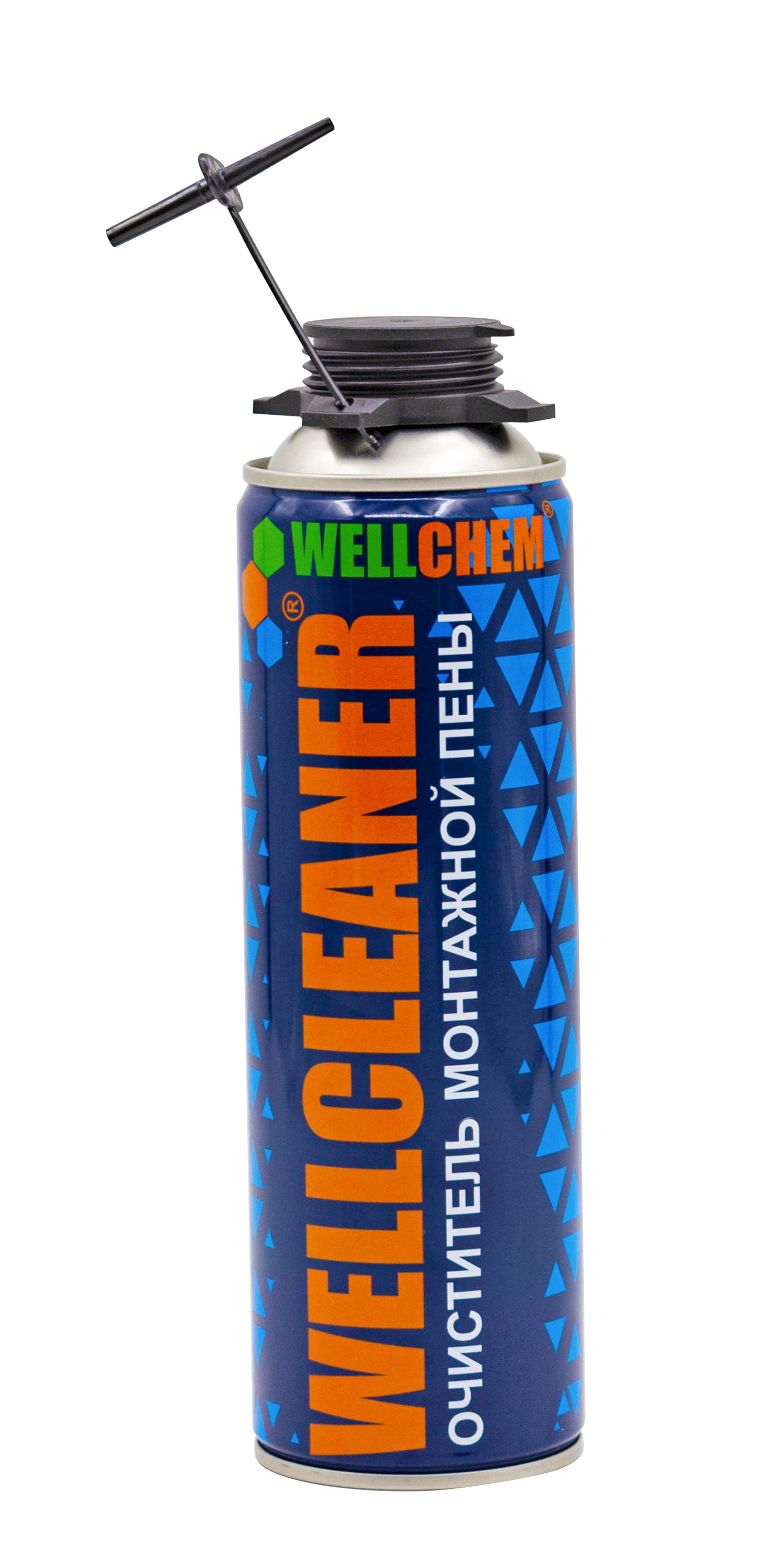 Очиститель монтажной пены WELLCLEANER, 650 мл