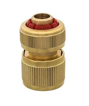 Соединитель быстроразъёмный QUATTRO ELEMENTI для шланга 1/2" латунь 3