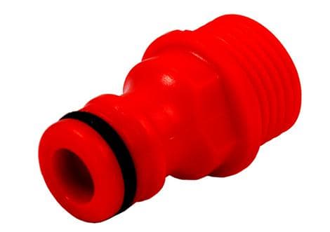 Штуцер для шланга QUATTRO ELEMENTI наружная резьба 1/2" пластик 3