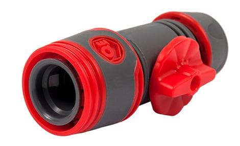 Соединитель быстроразъёмный QUATTRO ELEMENTI для шланга 1/2" с регулировкой мягкий пластик 3