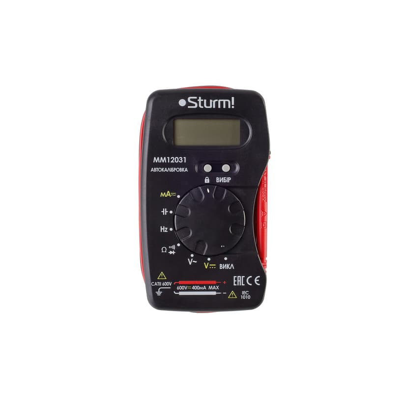 Мультиметр STURM MM12031 цифровой 4