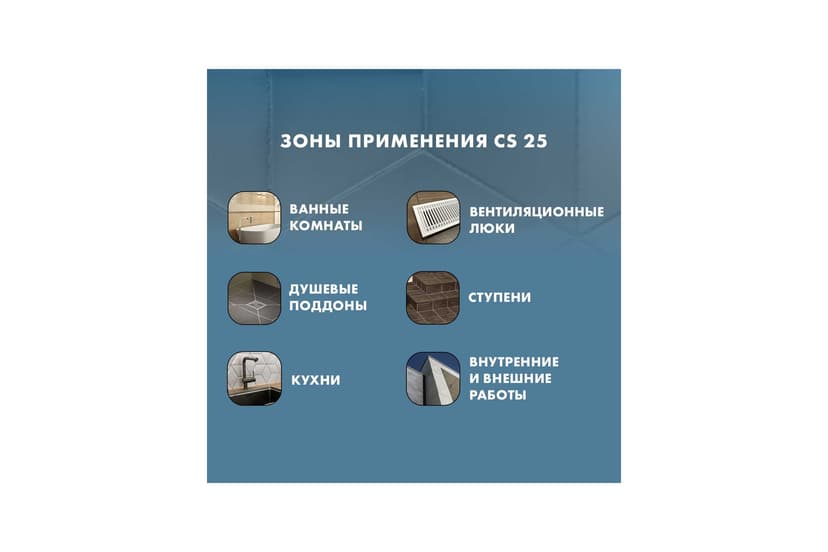 Затирка силиконовая Ceresit CS 25 для швов 2-5 мм, песчаник 5