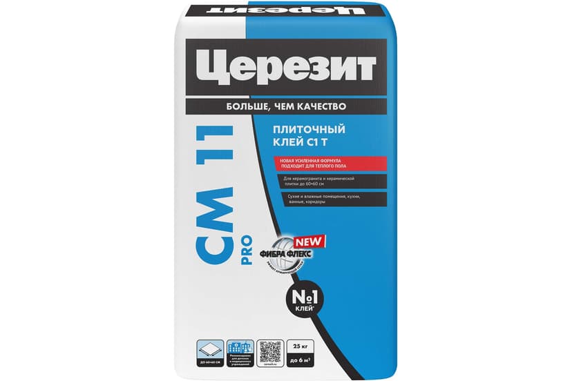 Клей для плитки Ceresit CM 11 PRO, 25 кг 2