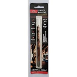 Сверло по металлу VERTEXTOOLS Cobalt Ø4.2 мм, Р6М5К8 2