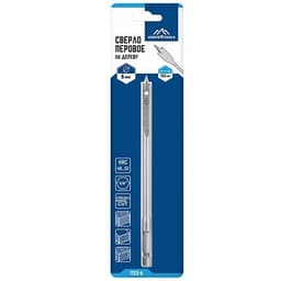 Сверло перовое VERTEXTOOLS Ø6×152 мм, шестигранный хвостовик 3