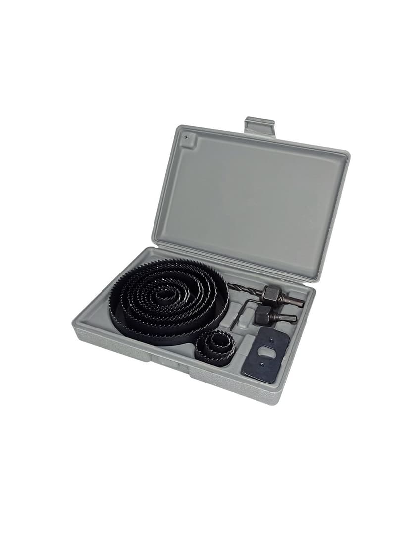 Набор кольцевых пил по дереву VERTEXTOOLS 19-127 мм, 16 предметов 2