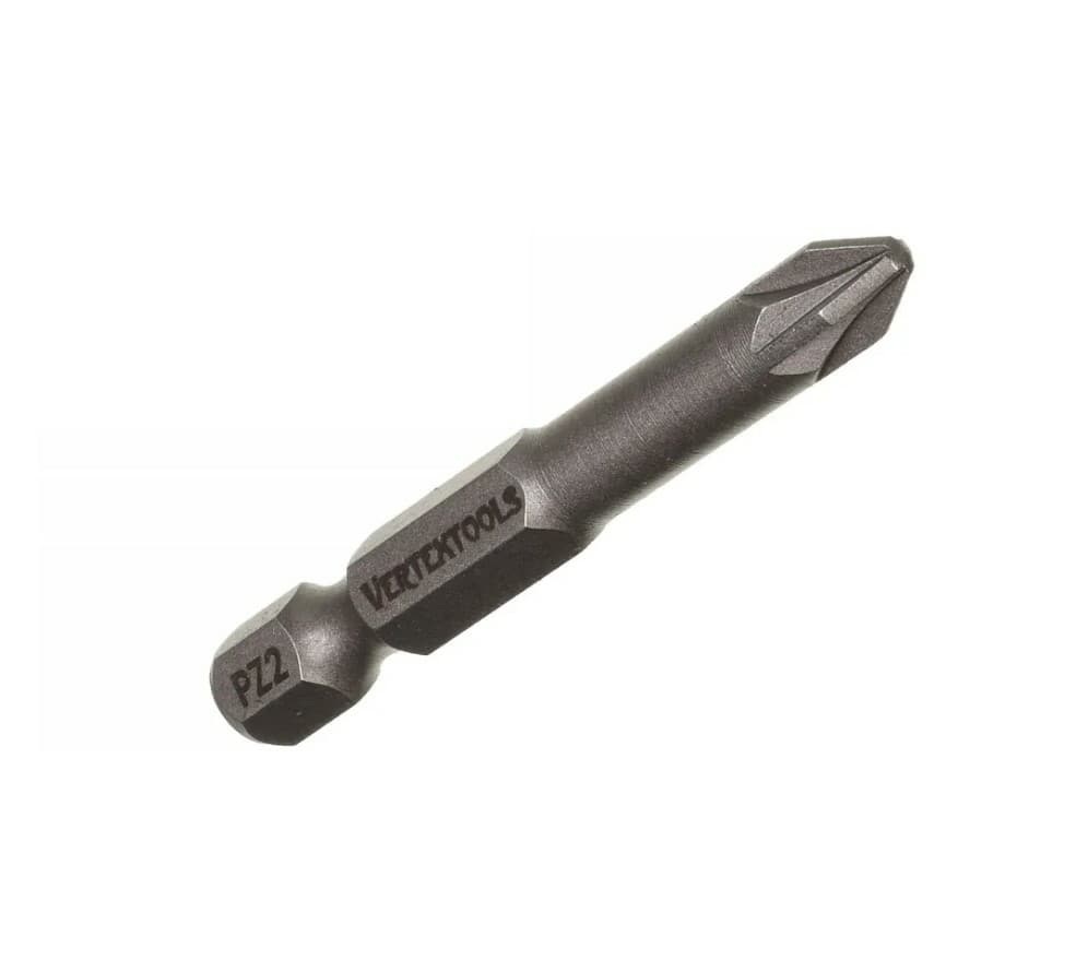 Бита VERTEXTOOLS PZ2×50 мм