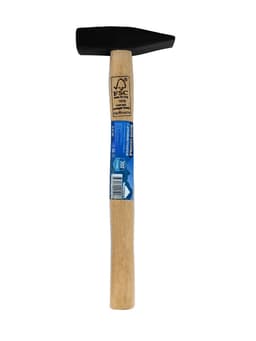 Молоток слесарный VERTEXTOOLS 300 г, квадратный боёк, рукоятка FSC 4