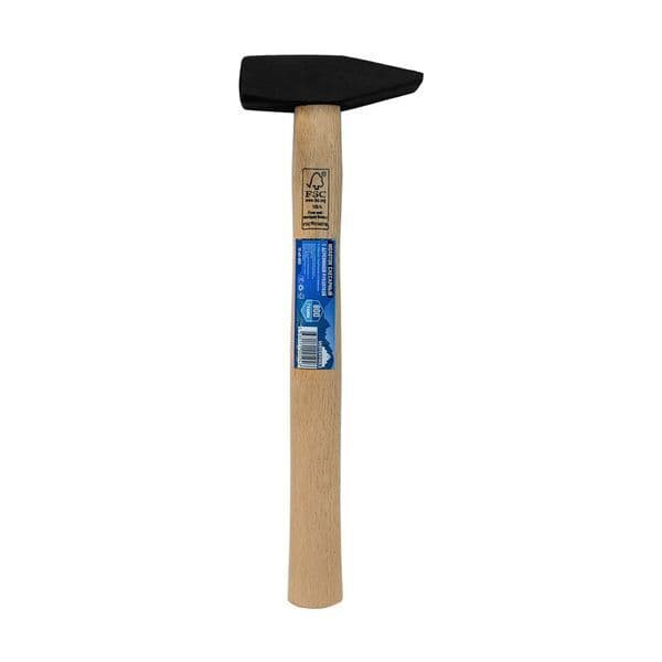 Молоток слесарный VERTEXTOOLS 800 г, квадратный боёк, рукоятка FSC