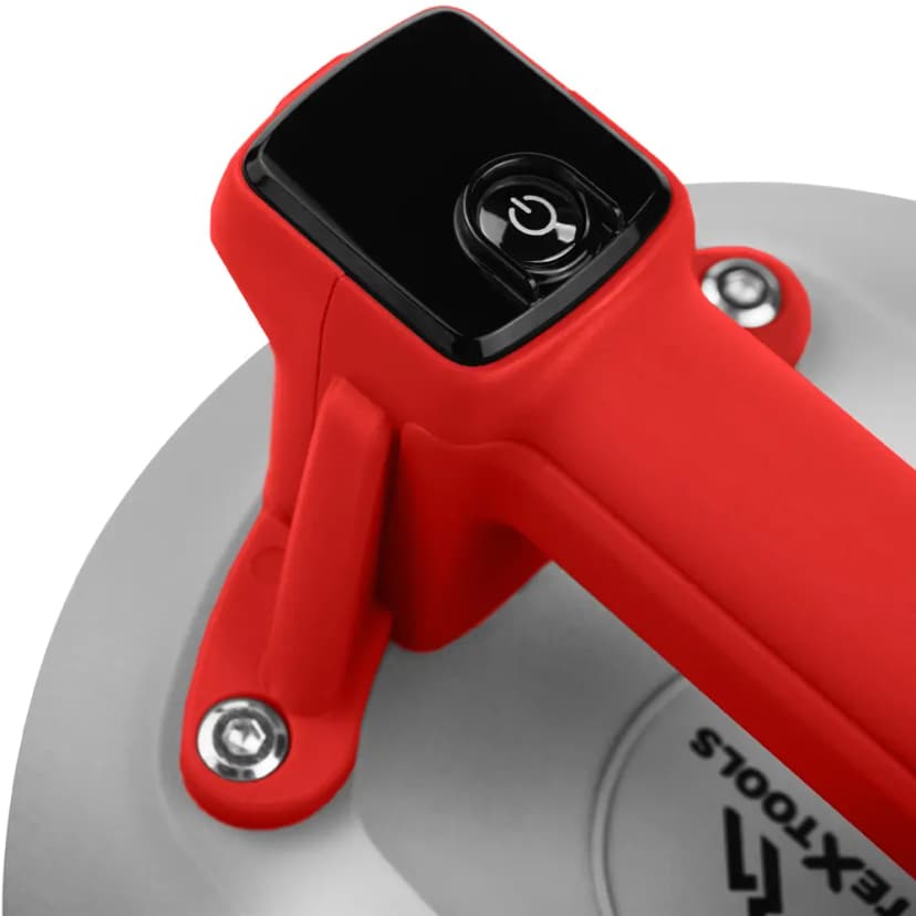 Присоска вакуумная аккумуляторная VERTEXTOOLS 200 мм с электронным манометром 5