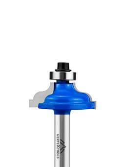 Фреза кромочная калевочная VERTEXTOOLS Ø33×12 мм, хвостовик 8 мм, подшипник 12.7 мм 1