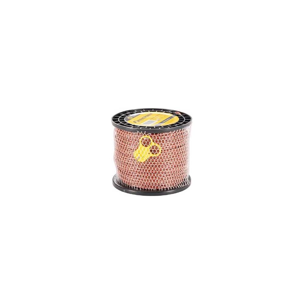 Леска для триммера Champion Whisper-twist 2.4 мм × 87 м витой квадрат с ножом