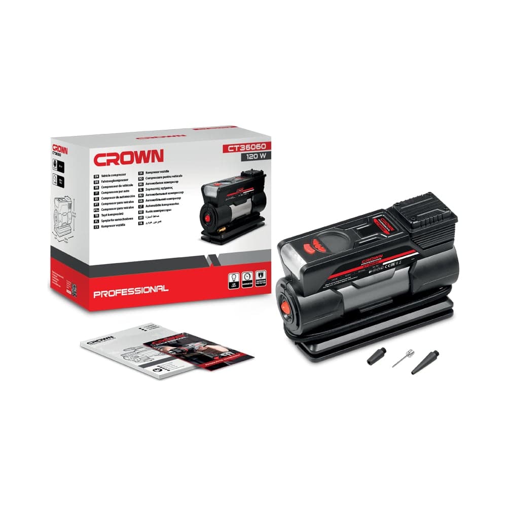 Компрессор автомобильный CROWN CT36060