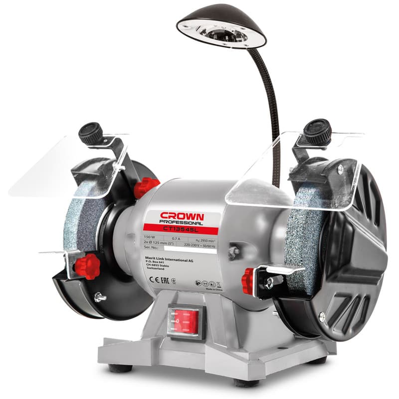 Точильный станок CROWN CT13545L 1