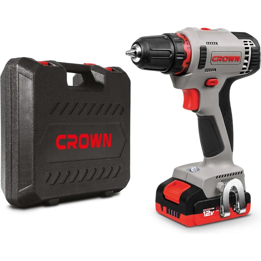 Аккумуляторный шуруповёрт CROWN CT21081H-2
