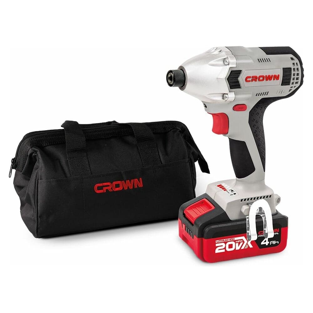 Ударный аккумуляторный винтоверт CROWN CT22021HX-4