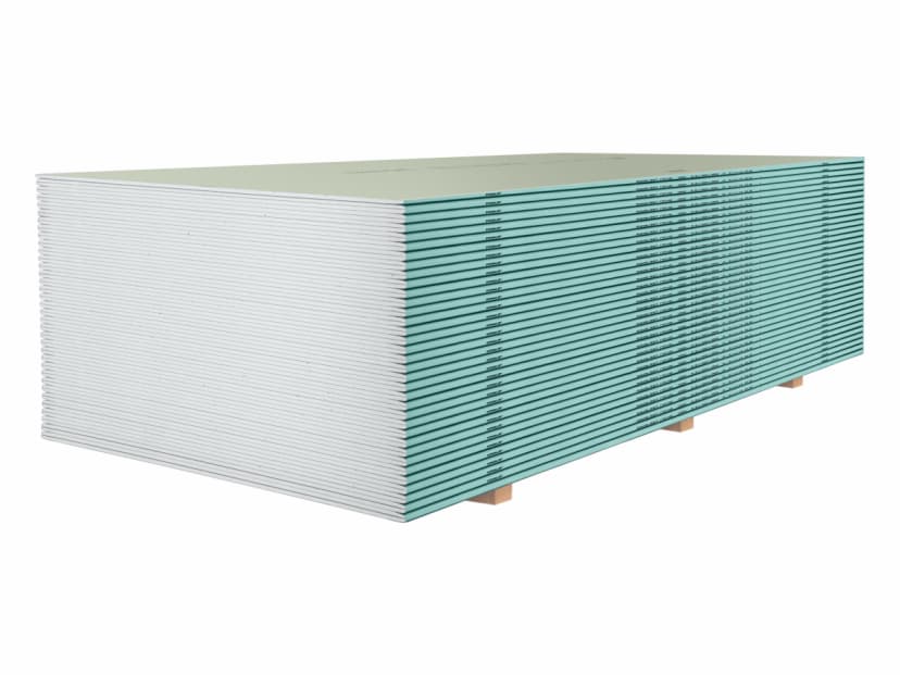 Гипсокартонный КНАУФ-лист влагостойкий 1500×600×9,5 мм 6