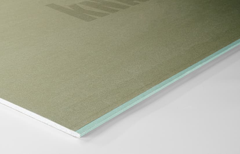 Гипсокартонный КНАУФ-лист влагостойкий 1500×600×12,5 мм 2
