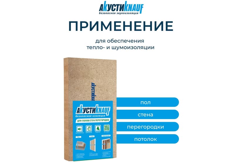 АкустиKNAUF МДВП 1250×600 мм 5
