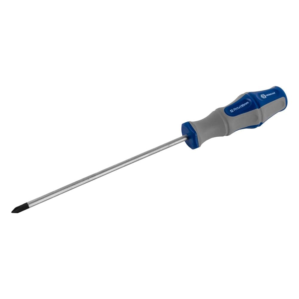 Отвертка крестовая Кобальт Ultra Grip PH-1×150 мм
