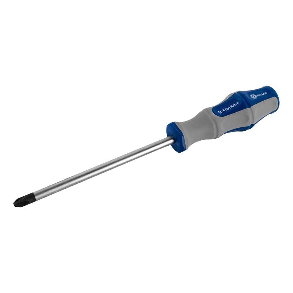 Отвертка крестовая Кобальт Ultra Grip PH-3×150 мм