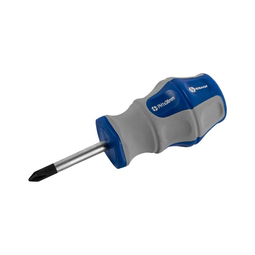 Отвертка крестовая Кобальт Ultra Grip PH-1×38 мм