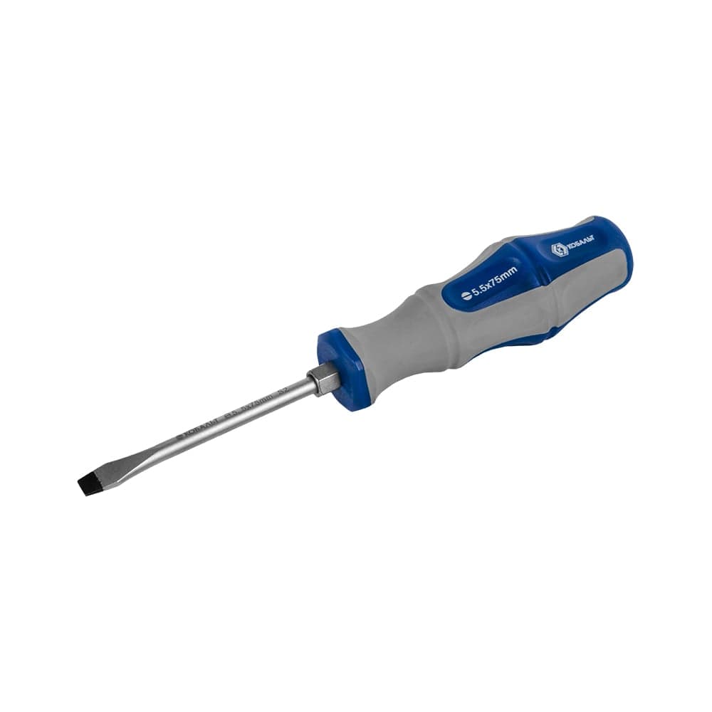 Отвертка ударная Кобальт Ultra Grip SL5,5×75 мм