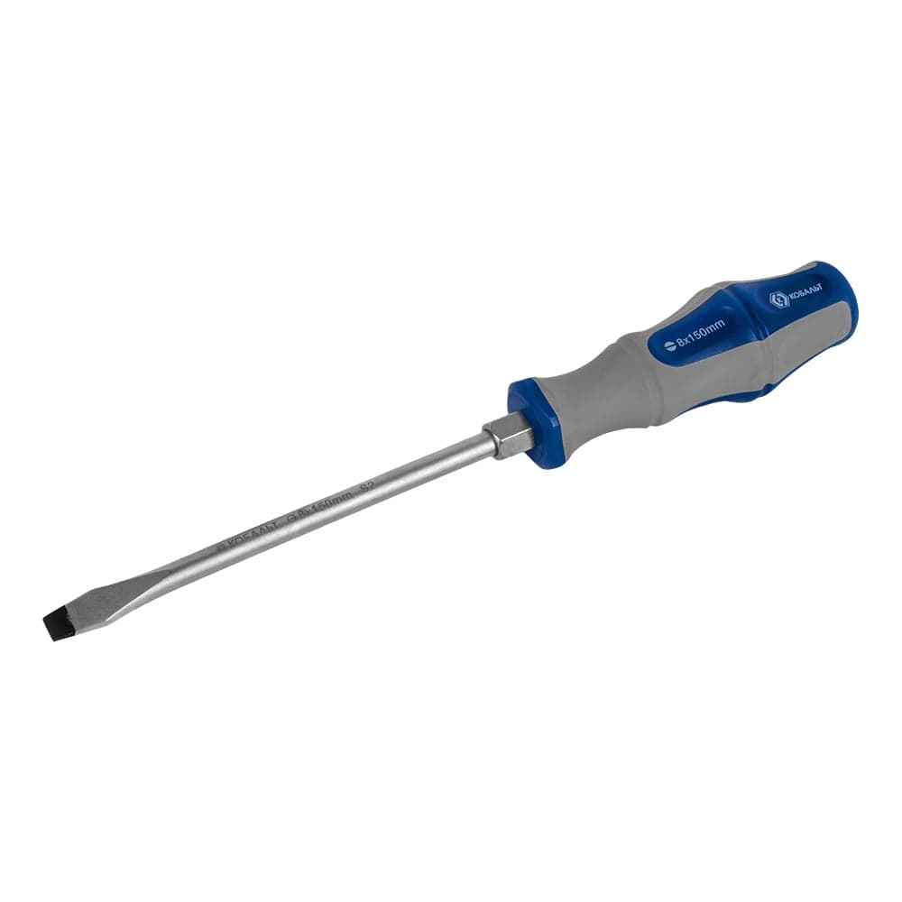 Отвертка ударная Кобальт Ultra Grip SL8,0×150 мм