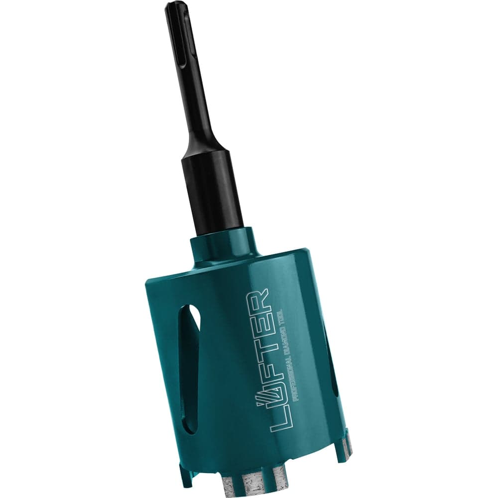 Коронка алмазная LUFTER Magnetic Lock Ø72×65 мм M16/SDS Plus, бетон