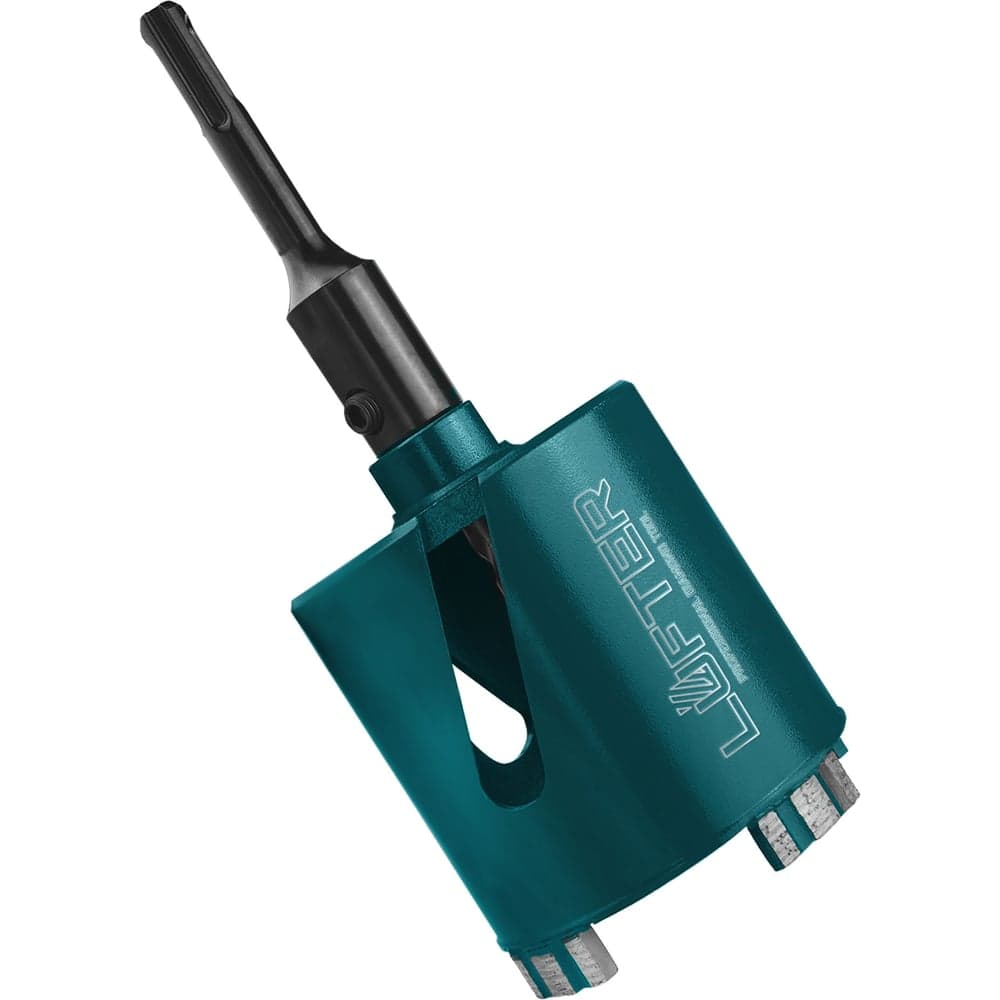 Коронка алмазная LUFTER Magnetic Lock Ø82×65 мм M16/SDS Plus, бетон