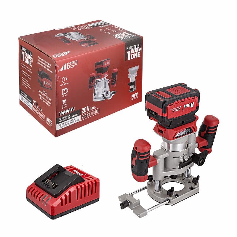Фрезер аккумуляторный INDUSTRIAL NCCR-IN20-3.0-8 PRO 20 В