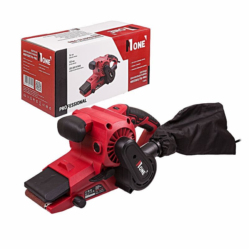 Ленточная шлифовальная машина NBS1100/76-PRO 1100 Вт