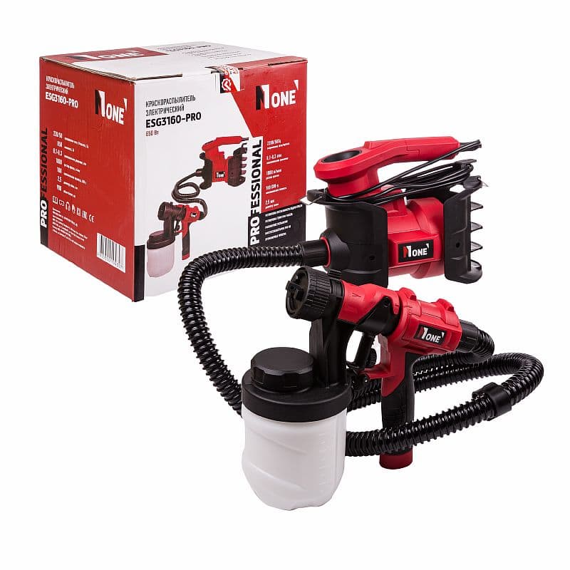 Краскопульт электрический ESG3160-PRO 850 Вт 10