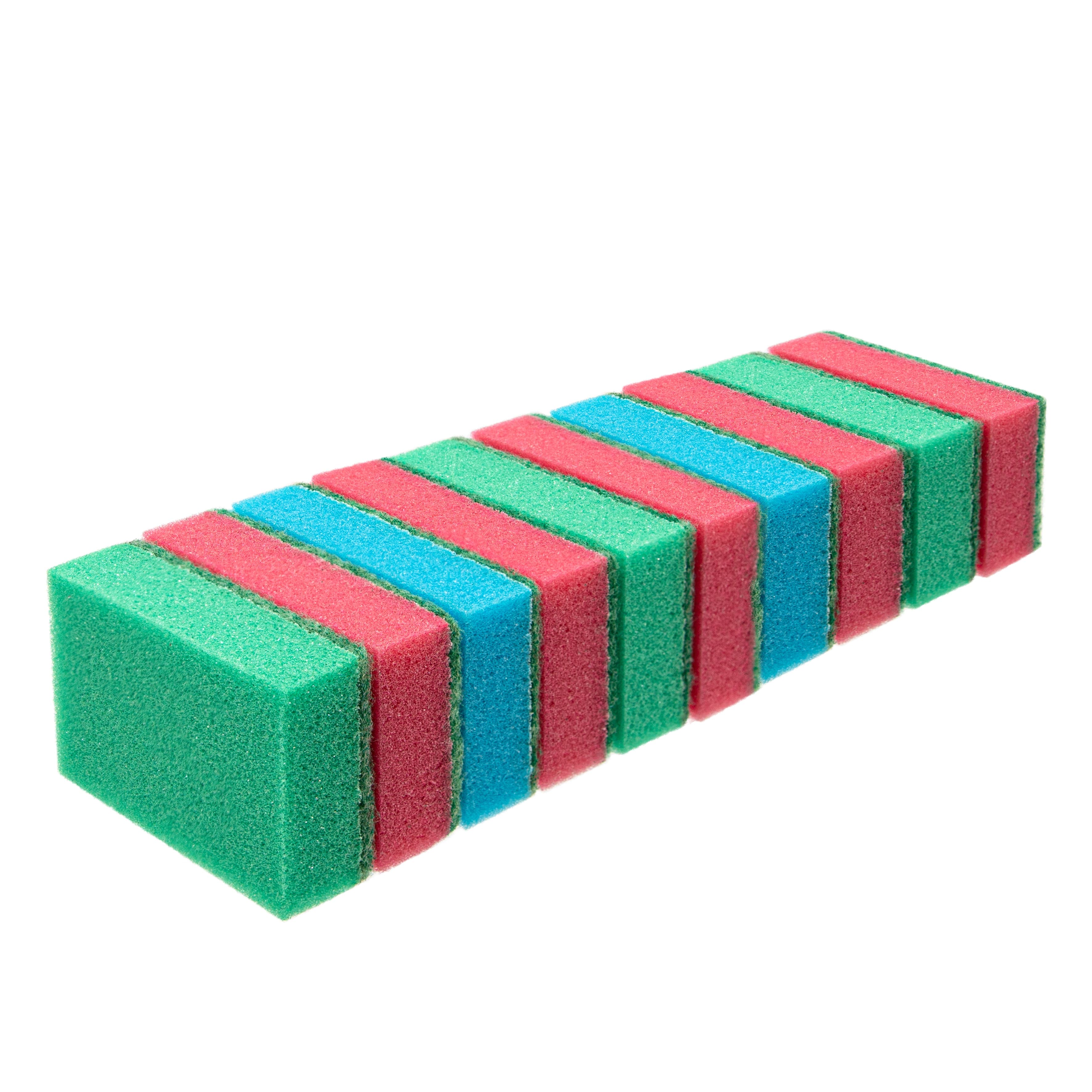 Губки для мытья посуды Very 90×60×30 мм, 10 шт
