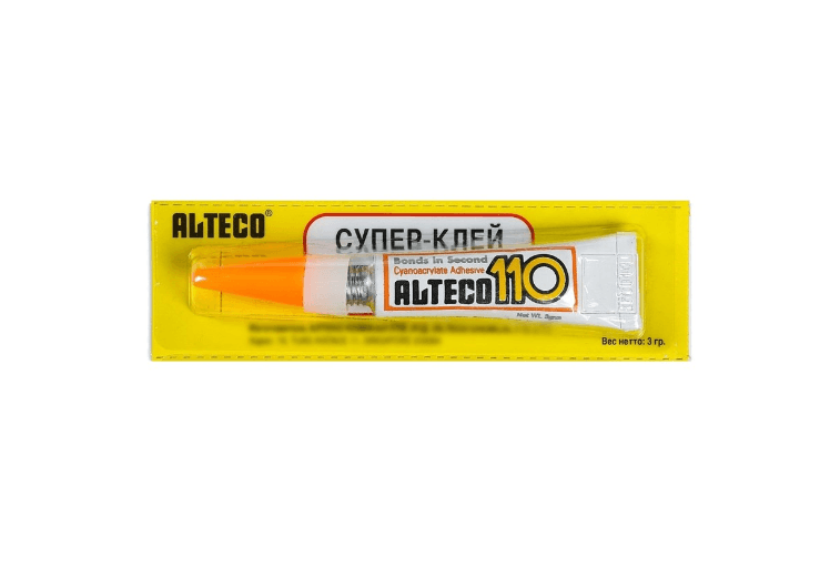 Клей секундный ALTECO 110 Супер, 3 г