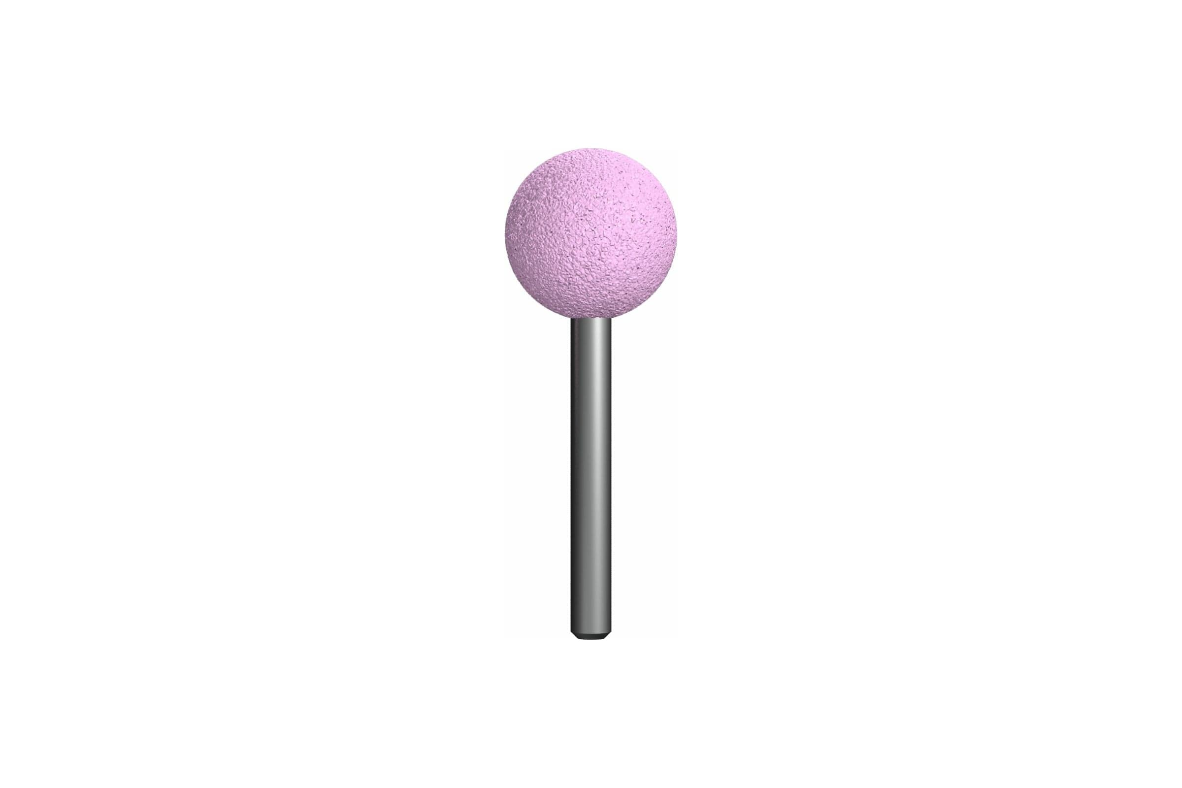 Шарошка абразивная ПРАКТИКА шарообразная Ø25 мм оксид алюминия