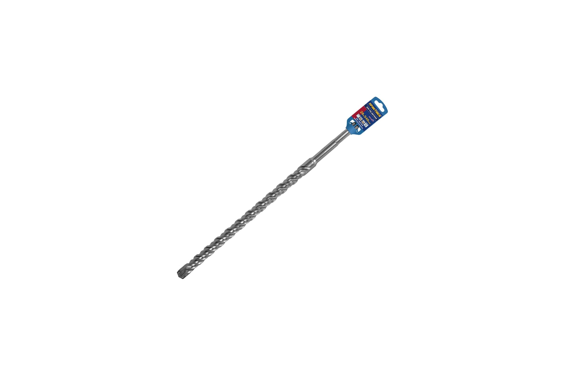 Бур ПРАКТИКА SDS-MAX 28×540 мм по бетону
