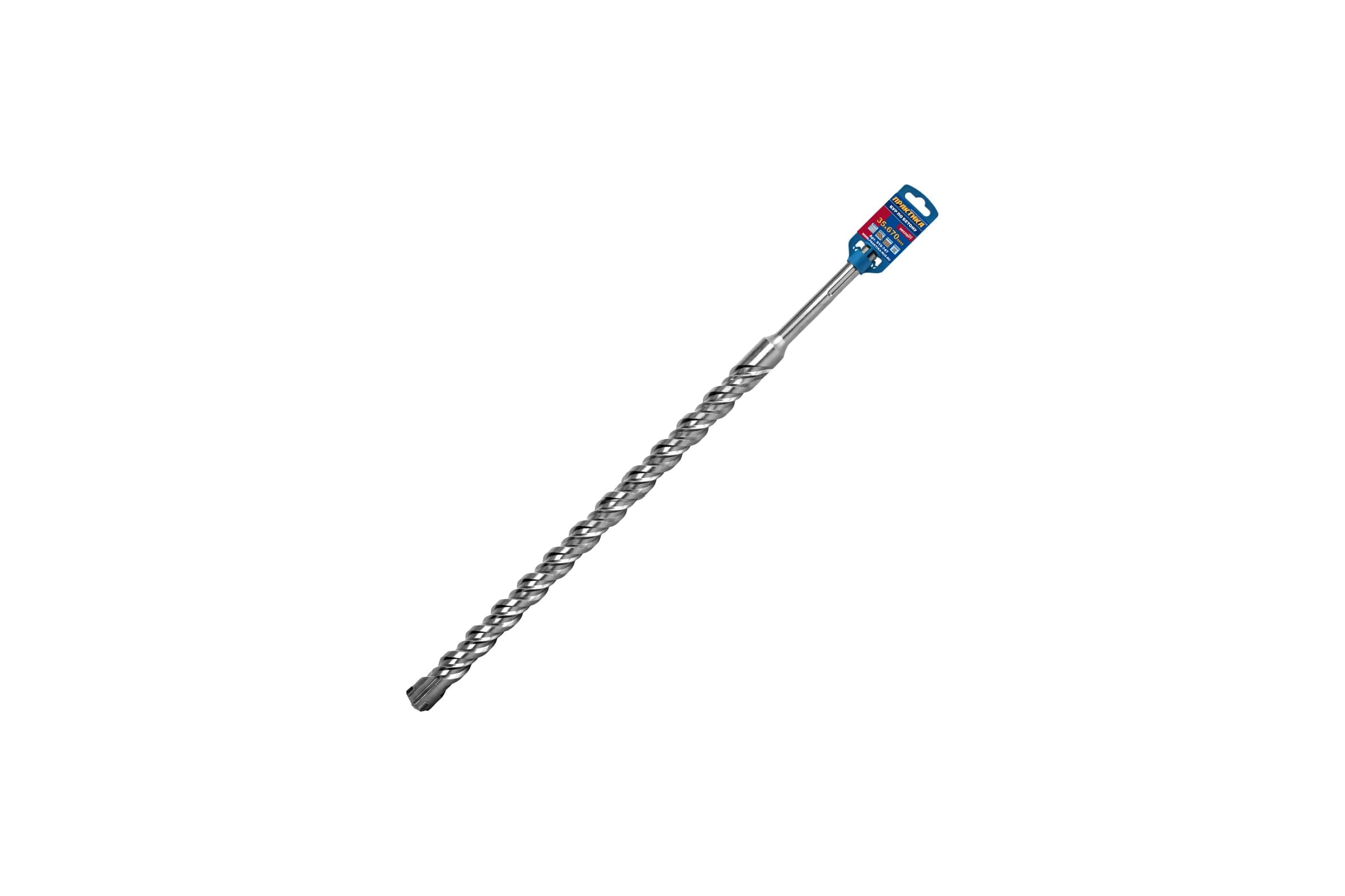 Бур Практика SDS-MAX 35×530/670 мм по бетону